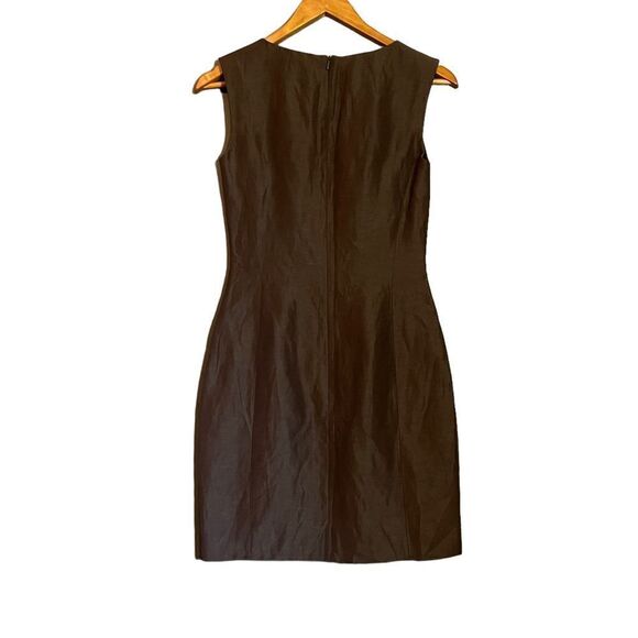 Laurèl brown body con sleeveless dress. Size 36 - Picture 8 of 9